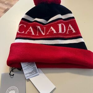 Red and Black Canada Beanie